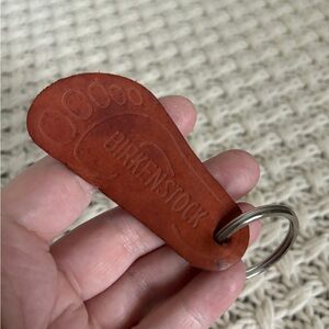 Birkenstock Leather Keyring